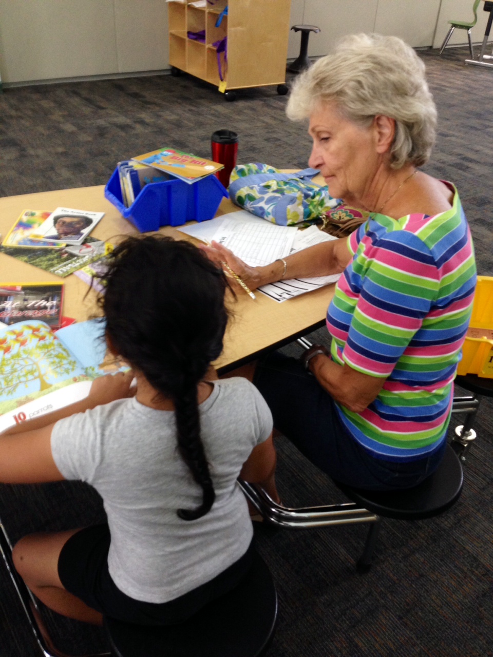 Summer Reading Program (3) Volunteer with Student Summer Reading Program (3) Volunteer with Student